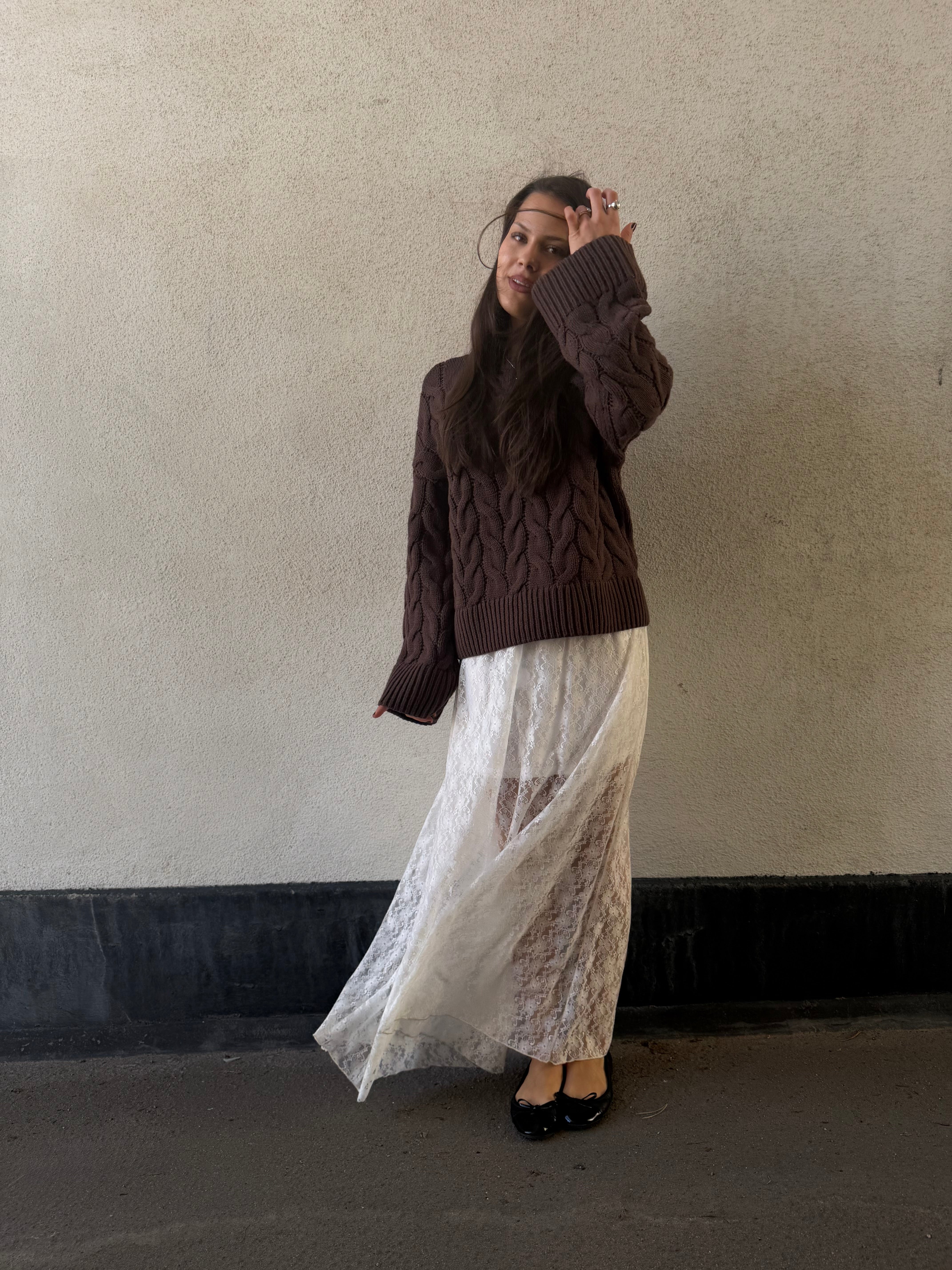 VMNELDA Long Skirt - Snow White